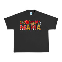Pigment Black Valentine's Day Mama Mother's Day Urban Heavy Tee - HowdyJamesFarm