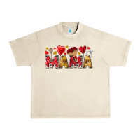 Sandshell Valentine's Day Mama Mother's Day Urban Heavy Tee - HowdyJamesFarm