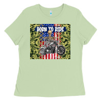 Matcha born to ride Ladies Tee - TumblerDesignByShophia