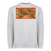 Heather Grey dinosaur brontosaurus sippy cup Heavyweight Sweatshirt - Artiststas