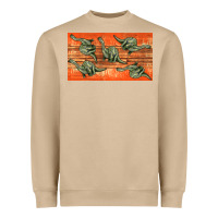 Mushroom dinosaur brontosaurus sippy cup Heavyweight Sweatshirt - Artiststas