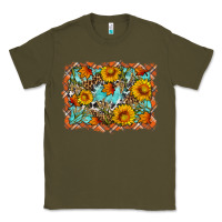 Army Green Fall Classic Tee - Artiststas