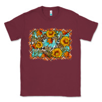 Burgundy Fall Classic Tee - Artiststas