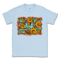 Dusty Blue Fall Classic Tee - Artiststas