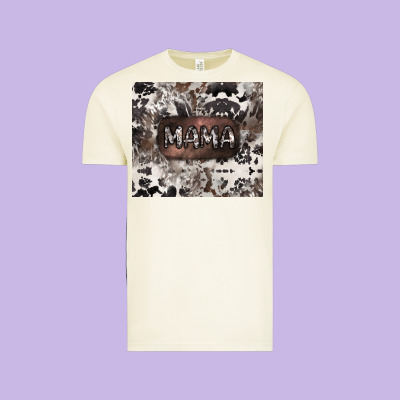 Mama Cowhide Cowgirl Vintage Tee Designed By Cowgirlartshop