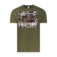 Vintage Olive mama cowhide cowgirl Vintage Tee - CowGirlArtShop
