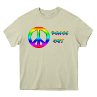 Mossy Peace Out Heavy Core Tee - Bettercallsaul