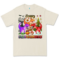 Bone happy hallothanksmas dinosaur Premium Tee - texasbilliewilder