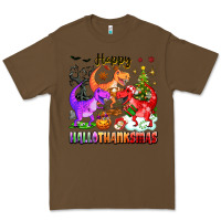 Cacao happy hallothanksmas dinosaur Premium Tee - texasbilliewilder