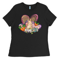 Black Easter heart Easter Day Ladies Tee - HowdyJamesFarm