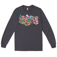 Smoke Nurse Long Sleeve Tee - FaDigitalArtStudio