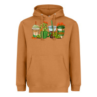 Meerkat cactus coffee cups Heavyweight Hoodie - AdoDesignShop