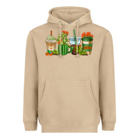 Mushroom cactus coffee cups Heavyweight Hoodie - AdoDesignShop
