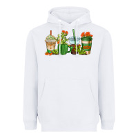 White cactus coffee cups Heavyweight Hoodie - AdoDesignShop