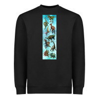 Dinosaurs Pen Wrap Heavyweight Sweatshirt | Teevron