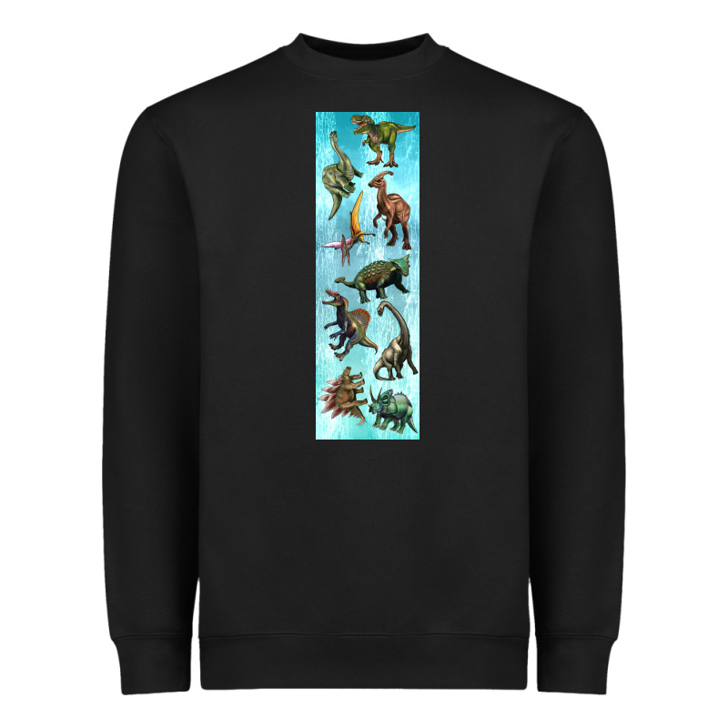 Dinosaurs Pen Wrap Heavyweight Sweatshirt by Artiststas | Teevron
