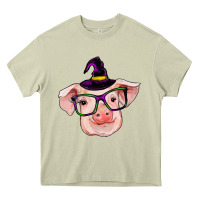 Mossy pig with halloween Heavy Core Tee - RanaPortraitStore