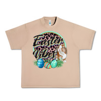 Burro Easter vibes Easter Day Urban Heavy Tee - CowGirlArtShop
