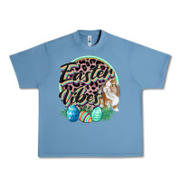 Pebble Blue Easter vibes Easter Day Urban Heavy Tee - CowGirlArtShop