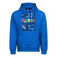 Cobalt nurse word Urban Hoodie - JahusDesignShop