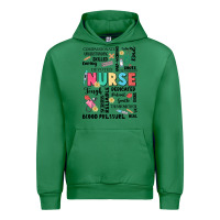 Emerald nurse word Urban Hoodie - JahusDesignShop