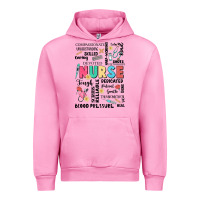 Fuchsia Pink nurse word Urban Hoodie - JahusDesignShop