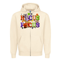 Sandshell hocus focus halloween teacher Zipper Hoodie - BarkalooDesign