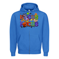 True Royal hocus focus halloween teacher Zipper Hoodie - BarkalooDesign