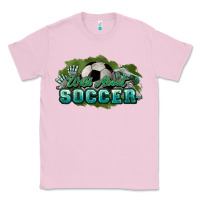 Bubblegum Pink Wild about Soccer Classic Tee - HowdyJamesFarm