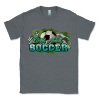 Charcoal Heather Wild about Soccer Classic Tee - HowdyJamesFarm