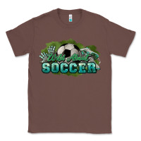 Chestnut Wild about Soccer Classic Tee - HowdyJamesFarm