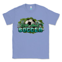 Colony Blue Wild about Soccer Classic Tee - HowdyJamesFarm