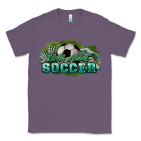 Lavender Wild about Soccer Classic Tee - HowdyJamesFarm
