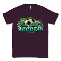 Plum Wild about Soccer Classic Tee - HowdyJamesFarm