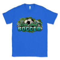 True Royal Wild about Soccer Classic Tee - HowdyJamesFarm