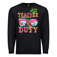 Black teacher off duty Premium Sweatshirt - AdoDesignShop