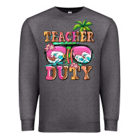 Charcoal Heather teacher off duty Premium Sweatshirt - AdoDesignShop