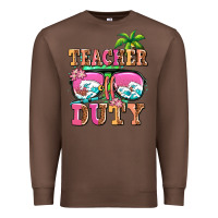 Chestnut teacher off duty Premium Sweatshirt - AdoDesignShop