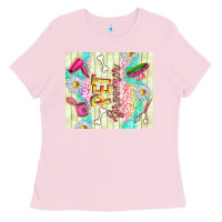 Bubblegum Pink pet groomer Ladies Tee - TumblerDesignByShophia