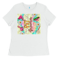White pet groomer Ladies Tee - TumblerDesignByShophia