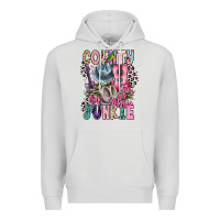 Dove Grey country music junkie Premium Hoodie - CowhideDigitalArt