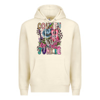 Sandshell country music junkie Premium Hoodie - CowhideDigitalArt