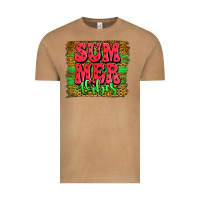 Vintage Camel summer vibes watermelon leopard background Vintage Tee - Jasminsmagicworld