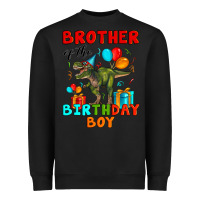 Black brother of the birthday boy t rex Heavyweight Sweatshirt - Artiststas
