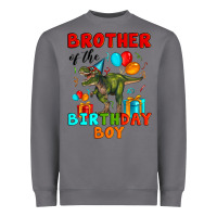 Storm brother of the birthday boy t rex Heavyweight Sweatshirt - Artiststas