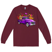 Mardi Gras Truck King's Cake Long Sleeve Tee | Teevron
