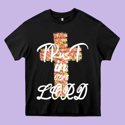 Trust In The Lord Heavy Core Tee Designed By Bettercallsaul