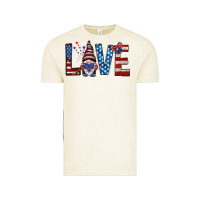 Vintage Arctic 4th Of July love gnome Vintage Tee - HowdyJamesFarm