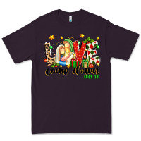 Plum love came down luke 2 11 Premium Tee - texasbilliewilder