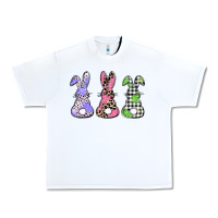White Easter bunnies Urban Heavy Tee - CowGirlArtShop